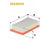 WA9859 WIX FILTERS Повітряний фільтр