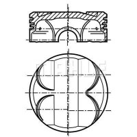 081 PI 00111 001 MAHLE Поршень