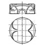 081 PI 00111 001 MAHLE Поршень