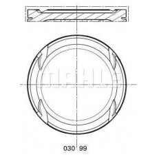 030 99 00 MAHLE Поршень