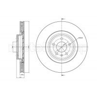 800-1247C CIFAM Гальмівний диск