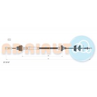 07.0157 ADRIAUTO Трос управління зчепленням