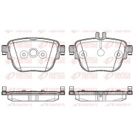 1792.00 REMSA КомплеК т гальмівних колодок, дискове гальмо