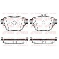 1792.00 REMSA КомплеК т гальмівних колодок, дискове гальмо