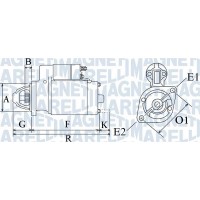 063720162010 MAGNETI MARELLI Стартер