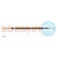 07.0253 ADRIAUTO Тросик, cтояночный тормоз
