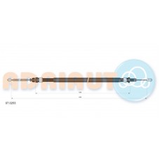 07.0253 ADRIAUTO Тросик, cтояночный тормоз