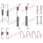 105-0054 QUICK BRAKE Комплектуючі гальмівна колодка