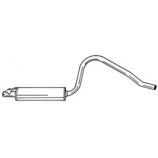 40424 SIGAM Середній глушник вихлопних газів