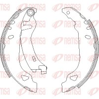 4179.01 REMSA Комплект гальмівних колодок