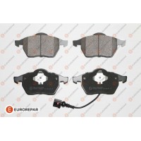 1639377280 EUROREPAR Комплект гальмівних колодок дисковий гальм