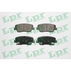 05P1625 LPR КомплеК т гальмівних колодок, дискове гальмо