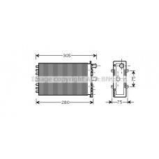 VNA6239 AVA QUALITY COOLING Теплообмінник обігрів салону