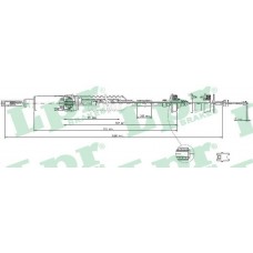 C0240C LPR Трос управління зчепленням