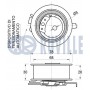 542383 RUVILLE Натяжний ролик ремінь ГРМ