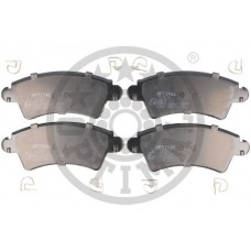 72610 OPTIMAL Комплект гальмівних колодок дисковий гальм