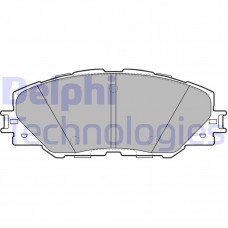 LP2003 DELPHI КомплеК т гальмівних колодок, дискове гальмо