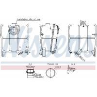 996346 NISSENS Компенсаційний бак охолоджувальна рідина