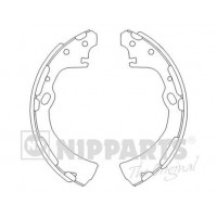 J3501038 NIPPARTS Комплект гальмівних колодок