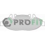 5000-1493 PROFIT Комплект гальмівних колодок дисковий гальм