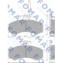 FO 453081 FOMAR Friction Комплект гальмівних колодок дисковий гальм