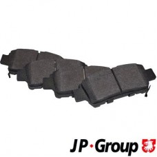 4863700510 JP GROUP Комплект гальмівних колодок дисковий гальм