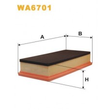 WA6701 WIX FILTERS Повітряний фільтр