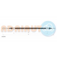 03.0276 ADRIAUTO Тросик, cтояночный тормоз