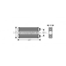 RTA6457 AVA QUALITY COOLING Теплообмінник обігрів салону