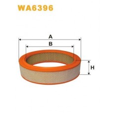 WA6396 WIX FILTERS Повітряний фільтр