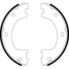 8DA 355 050-071 HELLA PAGID Комплект гальмівних колодок, стояночная тормозная система