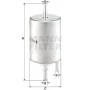 WK 720/3 MANN-FILTER Паливний фільтр