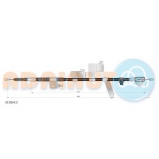 52.0240.2 ADRIAUTO Тросик, cтояночный тормоз