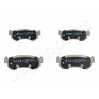 PP-W02AF JAPANPARTS Комплект гальмівних колодок дисковий гальм