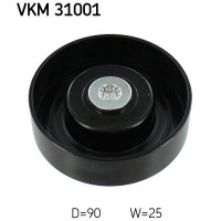 VKM 31001 SKF Паразитный / ведущий ролик, Поліклиновий ремінь