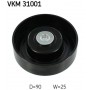 VKM 31001 SKF Паразитный / ведущий ролик, Поліклиновий ремінь