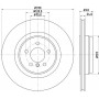 8DD 355 125-091 HELLA PAGID Гальмівний диск