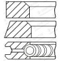 08-743100-00 GOETZE ENGINE Комплект поршневих кілець
