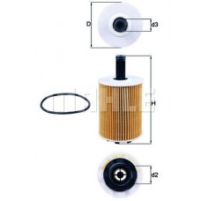 OX 188D KNECHT Масляний фільтр