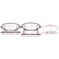 1453.02 REMSA Комплект гальмівних колодок дисковий гальм
