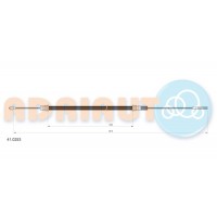 41.0253 ADRIAUTO Тросик, cтояночный тормоз