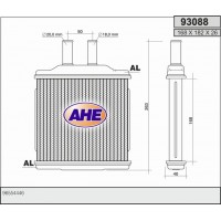 93088 AHE Теплообмінник обігрів салону