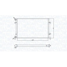 350213166900 MAGNETI MARELLI Радіатор охолодження двигуна