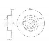 800-227C CIFAM Гальмівний диск