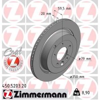 450.5203.20 ZIMMERMANN Гальмівний диск