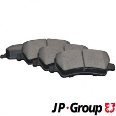 1563700810 JP GROUP Комплект гальмівних колодок дисковий гальм