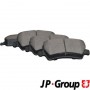 1563700810 JP GROUP Комплект гальмівних колодок дисковий гальм