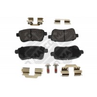 6270 MAPCO Комплект гальмівних колодок дисковий гальм