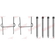 109-1081 QUICK BRAKE Комплектуючі колодки дискового гальма 109-1081 QUICK BRAKE Комплектуючі колодки дискового гальма