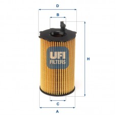 25.226.00 UFI Масляний фільтр